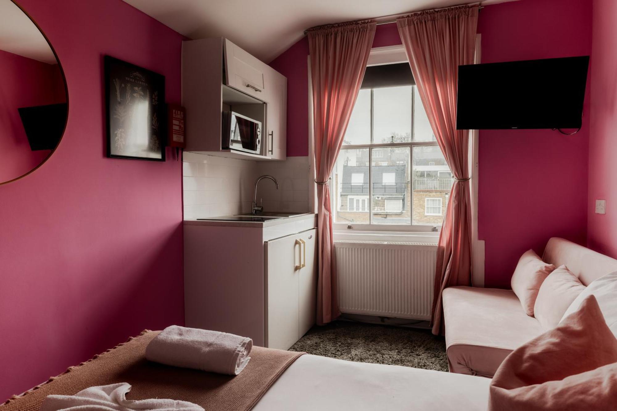 Devonshire Terrace Studios ロンドン 部屋 写真