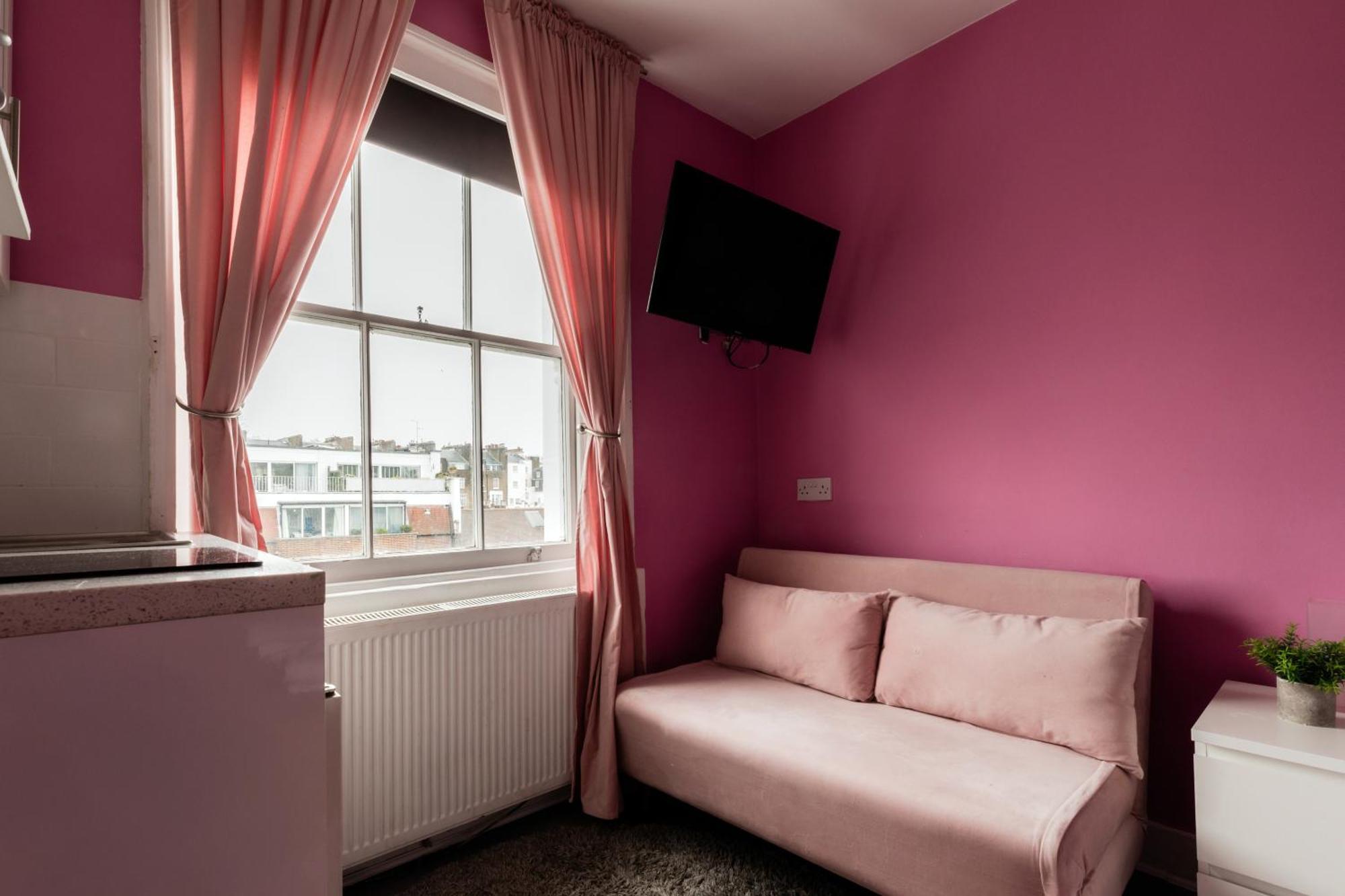 Devonshire Terrace Studios ロンドン 部屋 写真