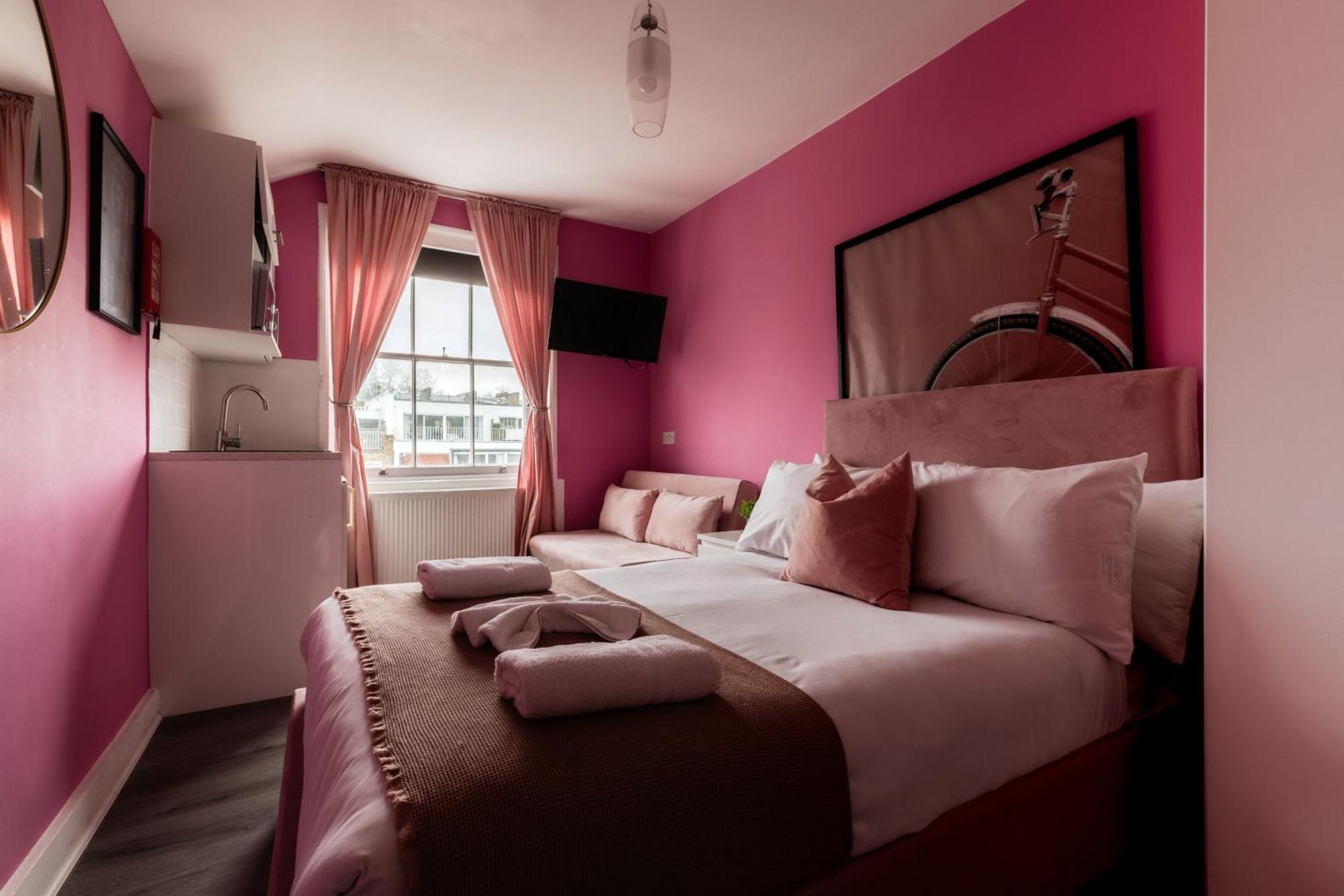 Devonshire Terrace Studios ロンドン 部屋 写真