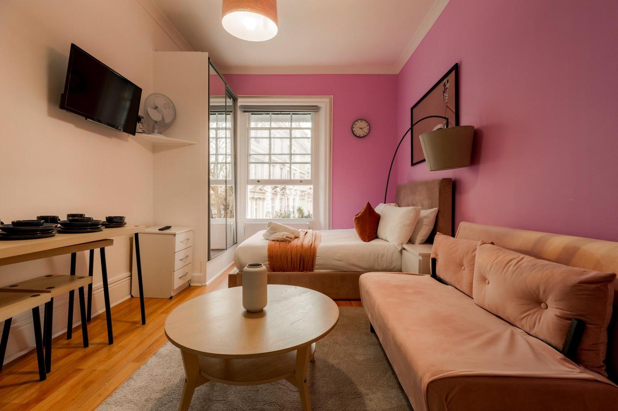 Devonshire Terrace Studios ロンドン 部屋 写真