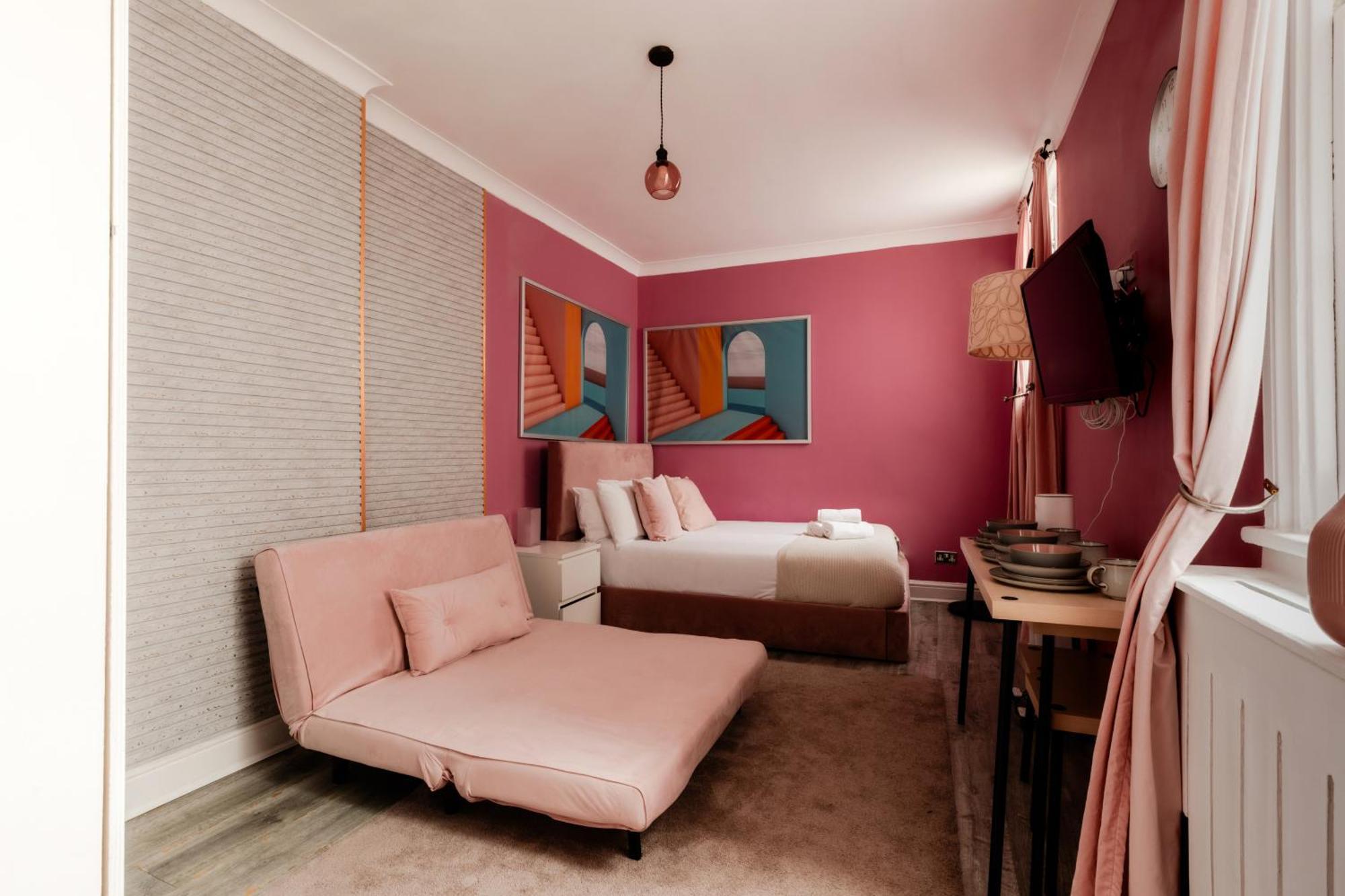 Devonshire Terrace Studios ロンドン 部屋 写真